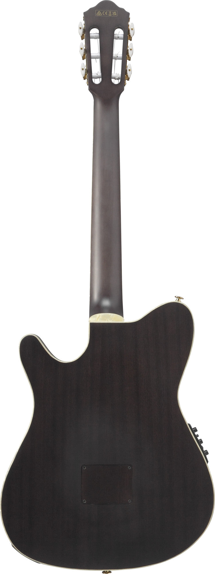 IBANEZ Signature Guitar 6-Str. Tim Henson, Nylon String Transparent Black Flat TOD10N-TKF