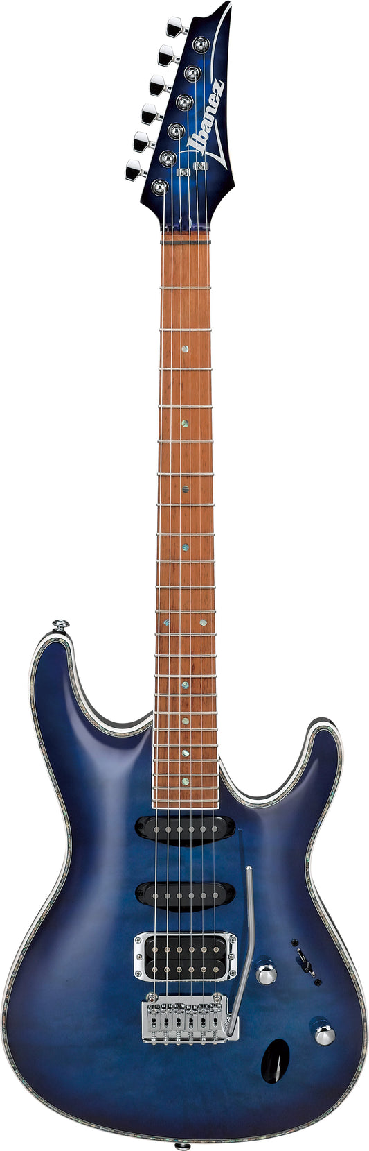 Ibanez E-Gitarre SA 360NQM-SPB Sapphire Blue