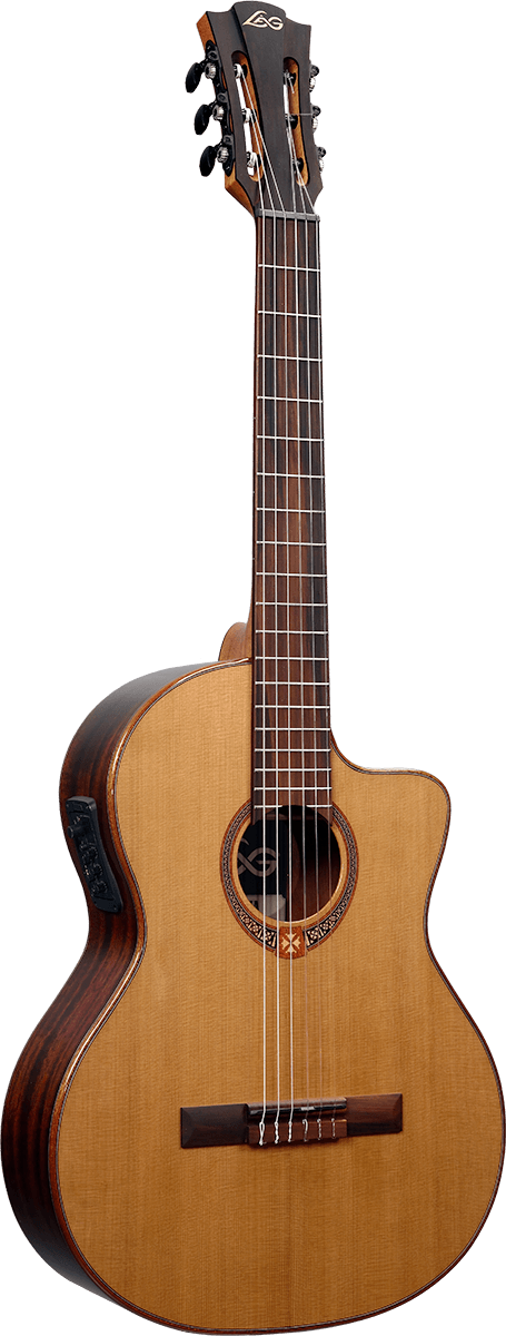LAG Occitania 118CE 4/4 Rotzeder Classic-Gitarre