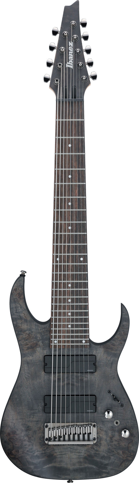 Ibanez RG 9-Str Transparent Gray Flat RG9PB-TGF