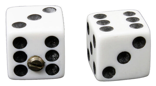Allparts Potiknopf AP PK 3250-025 Dice Knob (set2) white