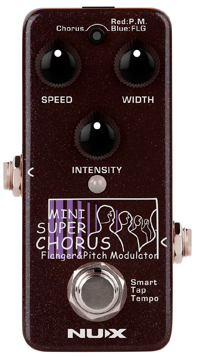 nuX MINI SUPER CHORUS Flanger & Pitch Modulation