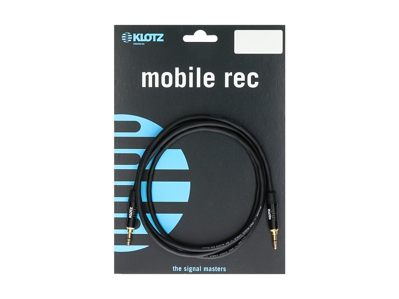 Klotz mini-Klinkenkabel Stereo 3m KS-MM0300