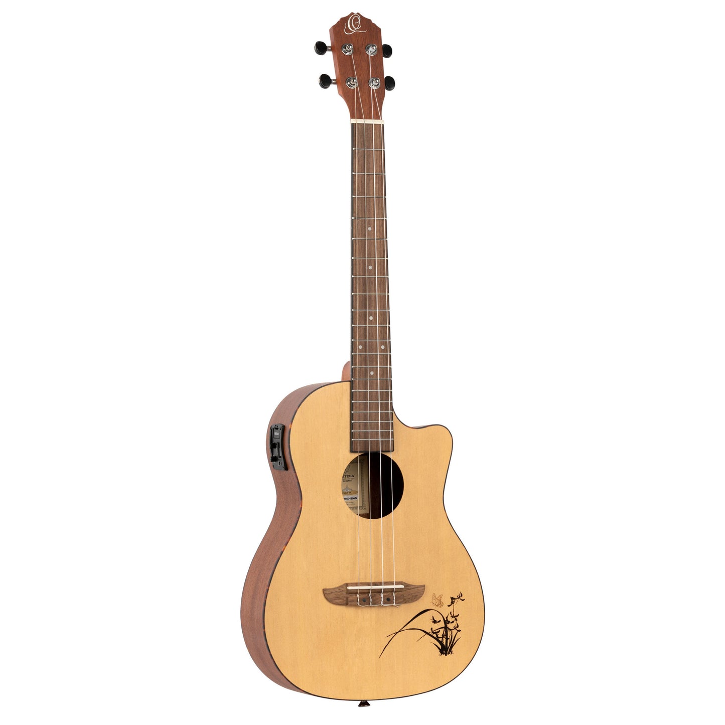 Ortega Ukulele Bariton RU5CE-BA Bonfire
