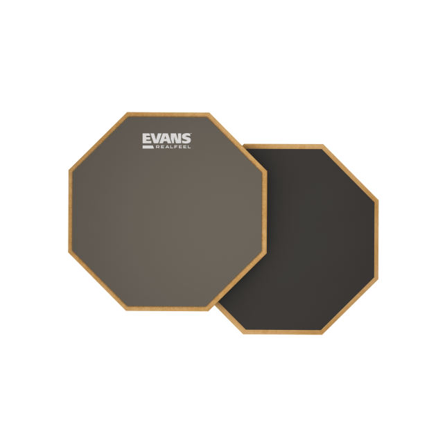 Drum Übungspad 06" Evans RealFeel RF6D, doppelseitig