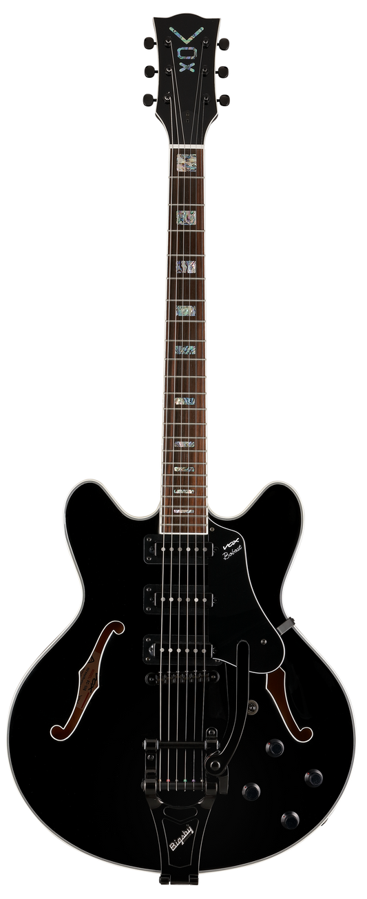 VOX E-Gitarre Bobcat S66B Bigsby JetBlack