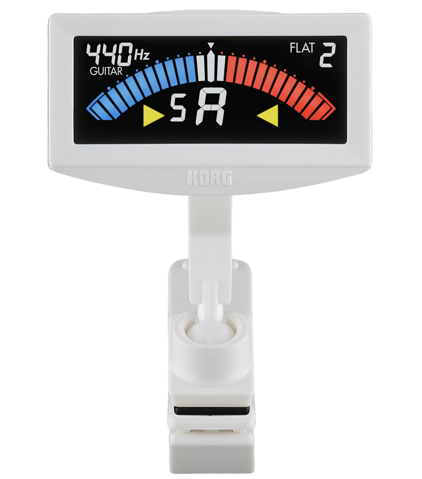 KORG Clip-On-Tuner TUAW4GWH PitchCrow, chromatisch, weiß