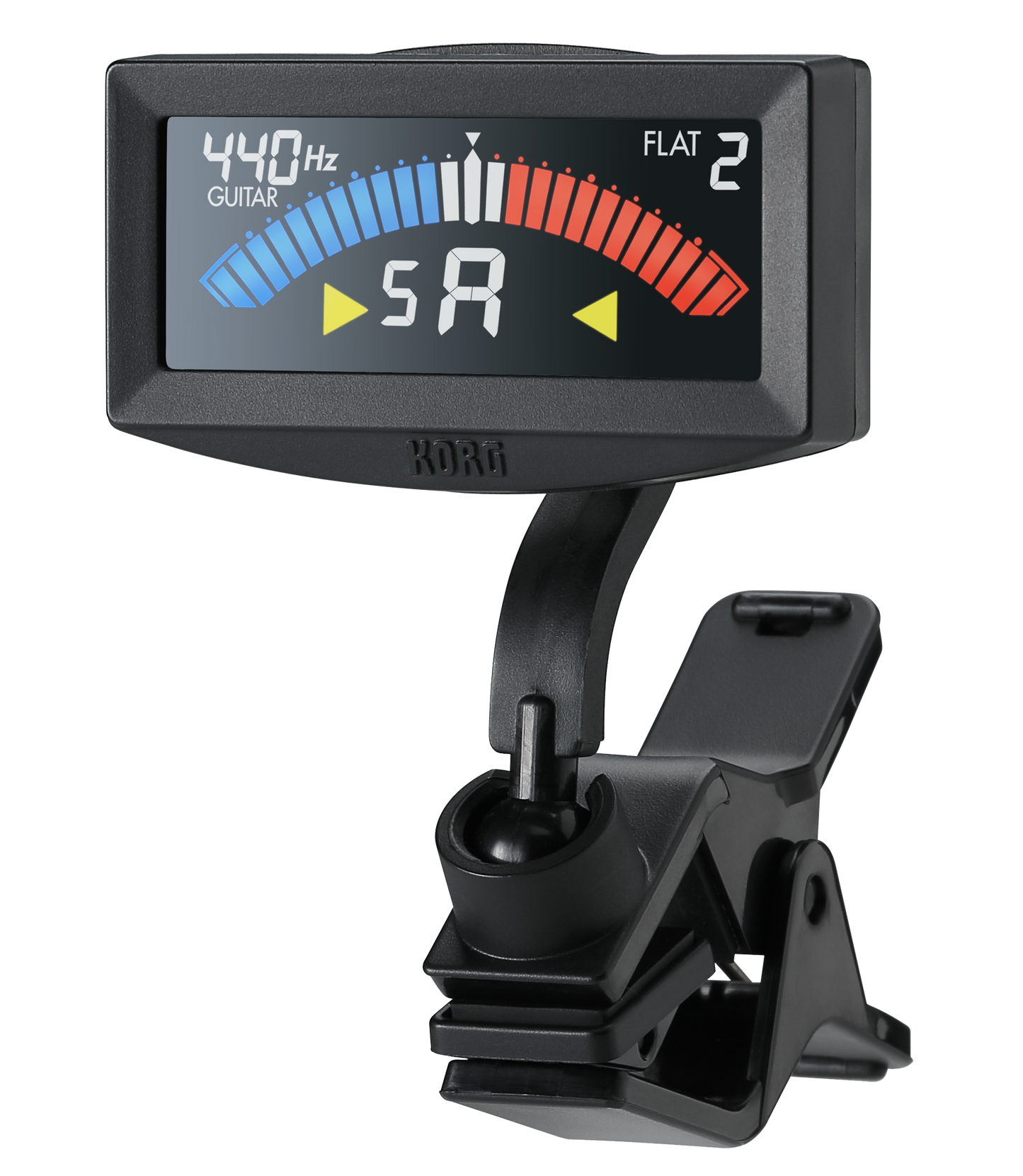 KORG Clip-On-Tuner TUAW4GBK PitchCrow, chromatisch, schwarz