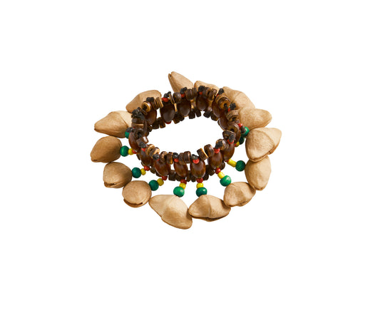 MEINL Sonic Energy Kenari Bracelet SKB Nussschalen