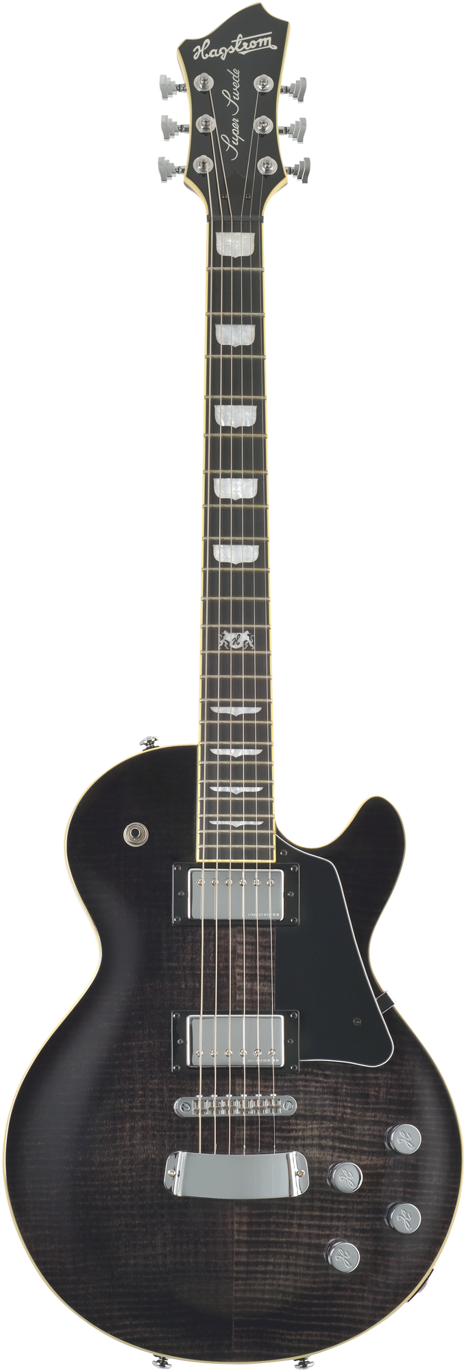 Hagstrom Super Swede Dark Storm Black