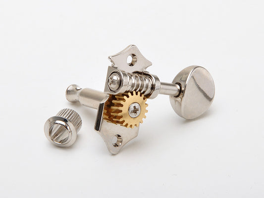 Kluson Mechanik Traditional Open Back Oval 3+3 MVV3N