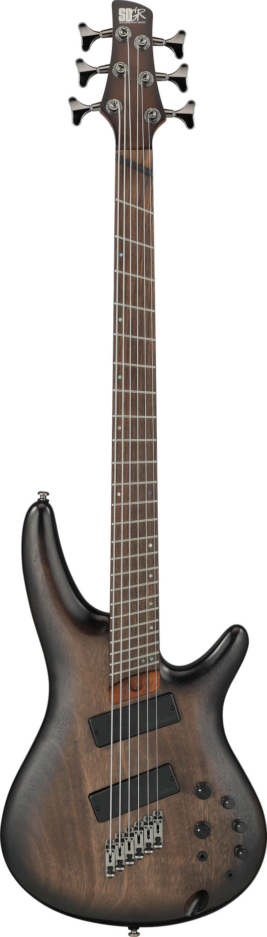 Ibanez E-Bass SRC6MS-BLL Multi Scale 6-Str Black Stained Burst Low Gloss