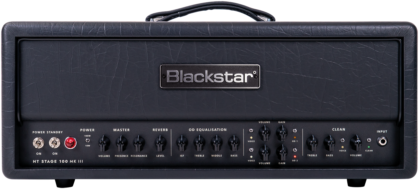 Blackstar HT Stage 100H MkIII, E-Gitarrentopteil 100W, schwarz