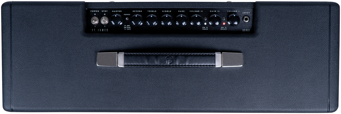 Blackstar St. James 50 6L6 212,E-Gitarrencom 50W, 2x12", schwarz