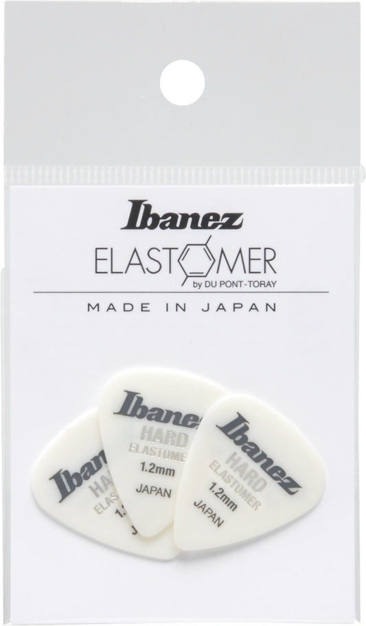 Plektrum Ibanez Elastomer White, Hard 3 Stück 1,2mm  BEL14HD12