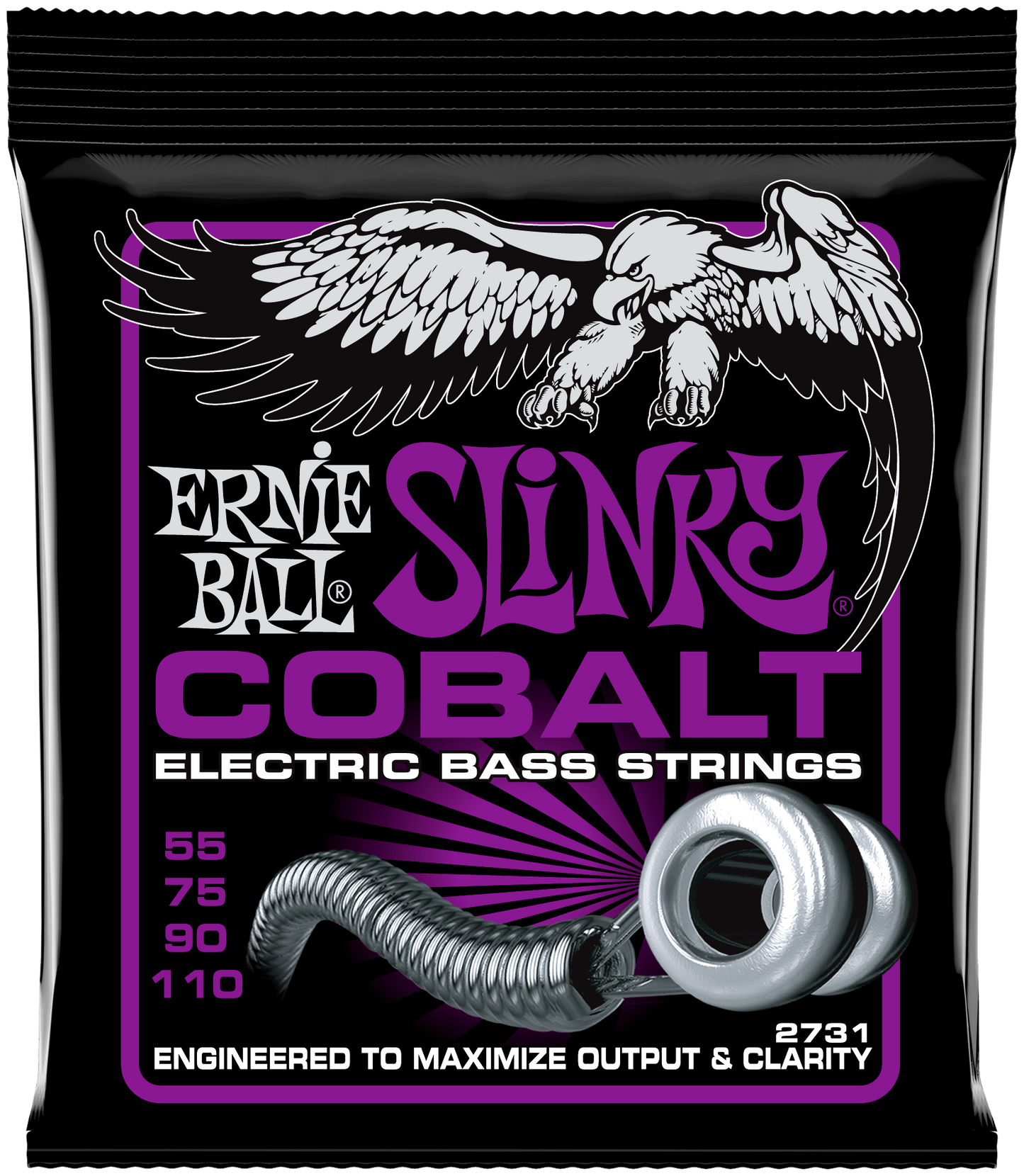 Ernie Ball Saiten Bass-Git. 055-110 Slinky Cobalt EB2731