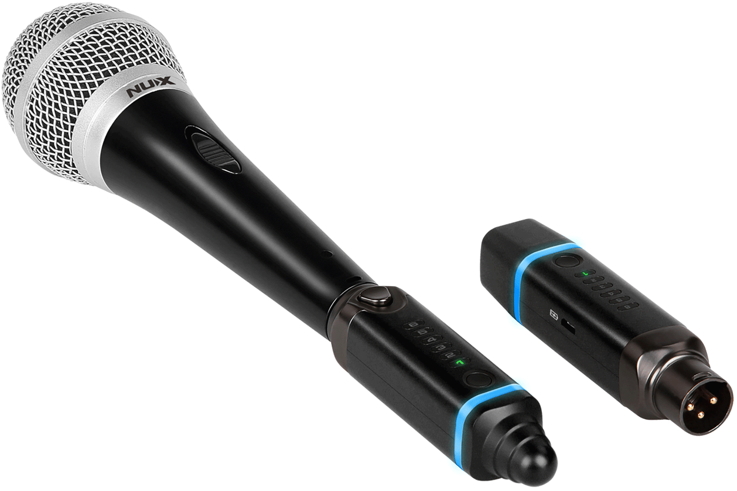 NUX Wireless-Bundle mit Micro - 2,4 GHz - 6 Kanal Funkmikrofonsystem