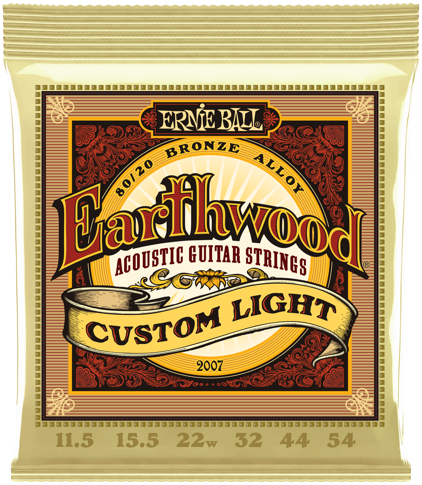 Ernie Ball Sait./Western/011,5-054/Earthwood Bronze EB2007