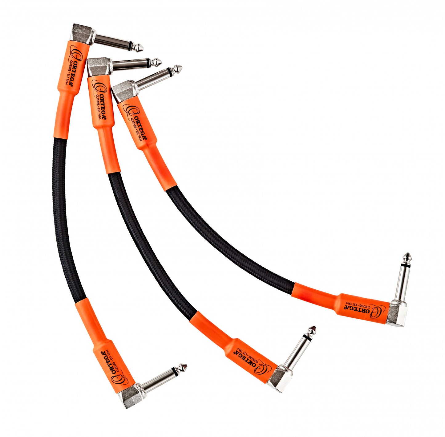 PATCH KABEL 18cm/Klinke Ortega 3er-Pack OECPA3-06