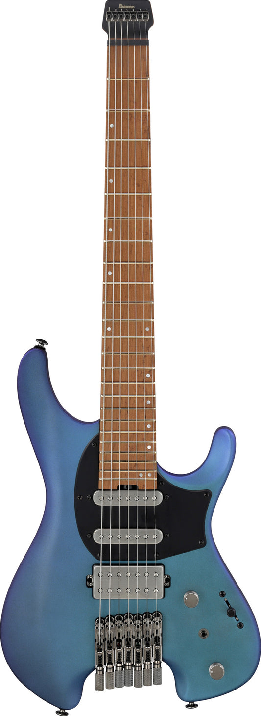 Ibanez E-Gitarre Quest 7-Str Blue Chameleon Metallic Matte Q547-BMM