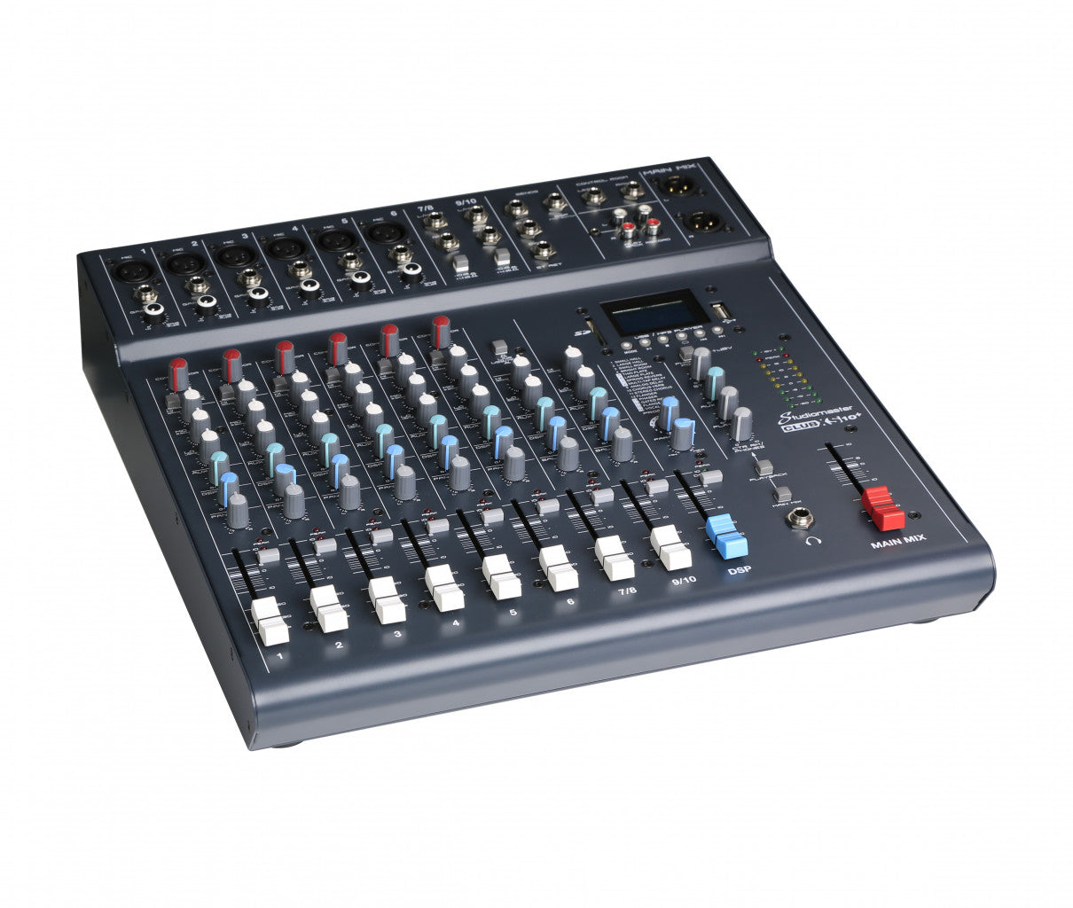 Studiomaster Club CLUB XS10+, Mixer 6/2