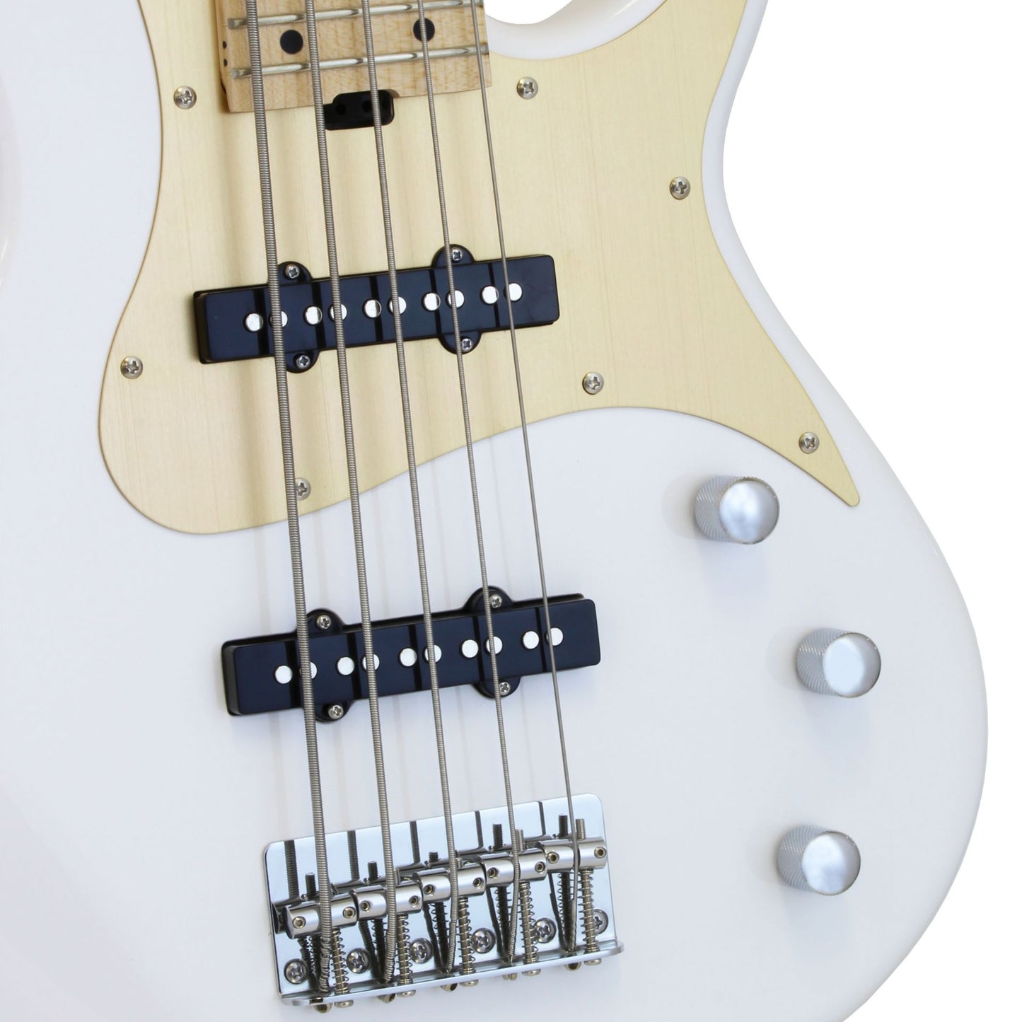 Aria Pro II E-Bass RSB 618/5 White 5-Saiter