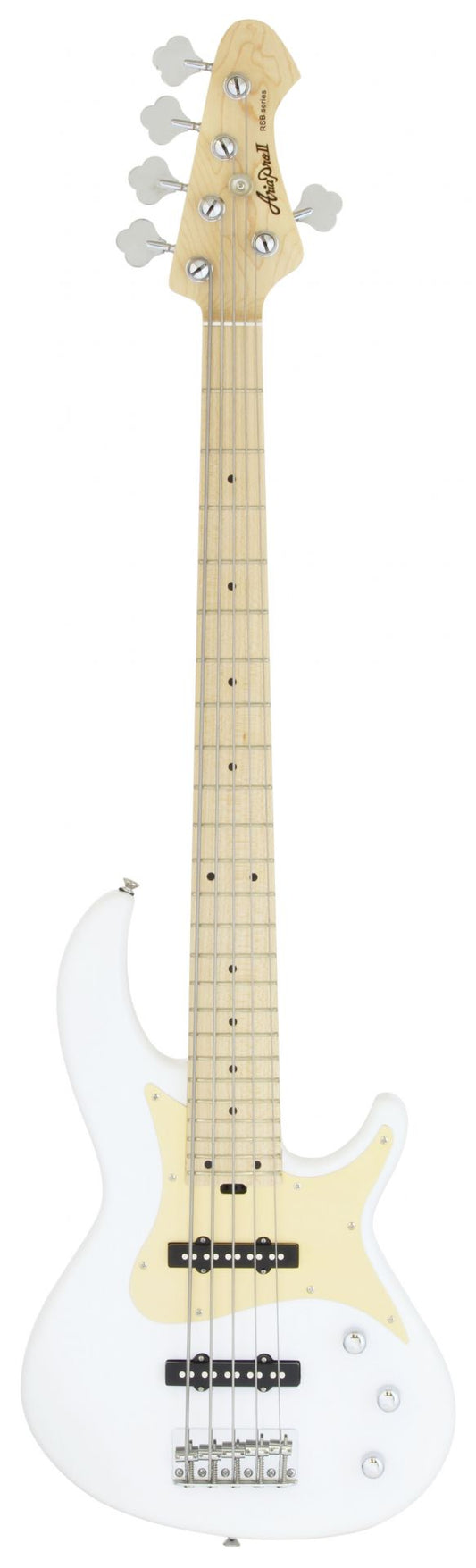 Aria Pro II E-Bass RSB 618/5 White 5-Saiter