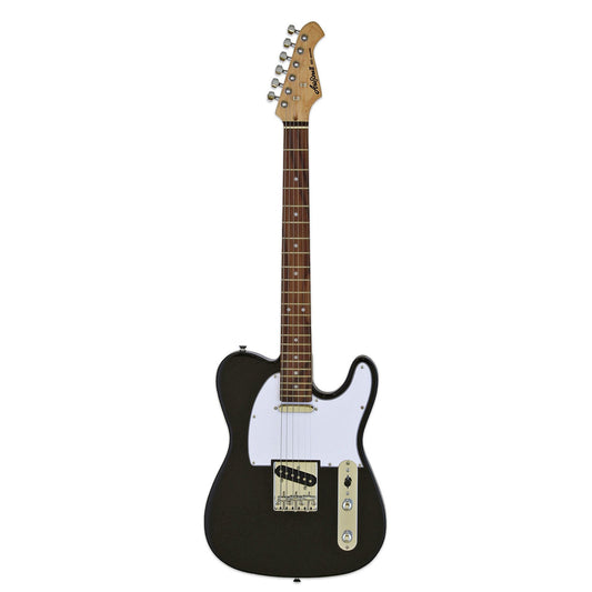 Aria Pro II E-Gitarre TEG 002 Black with White Pickguard