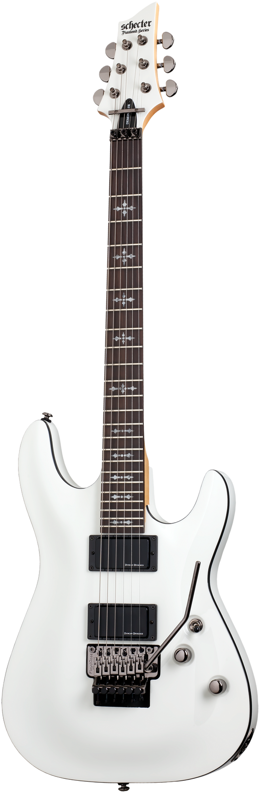 Schecter Demon 6 FR Vintage White SC3246