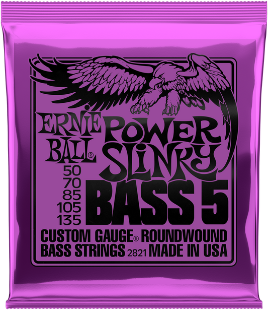 Ernie Ball Saiten Bass-Git. 050-135 Slinky Power 5-String EB2821