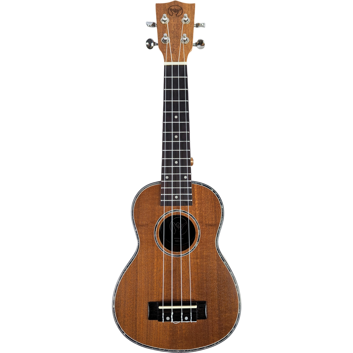 Shaka Sopran Ukulele Waveseeker Mahagoni inkl. Tasche