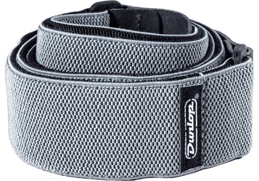 Dunlop Gitarrengurt Mesh Steel Gray D69-01GY