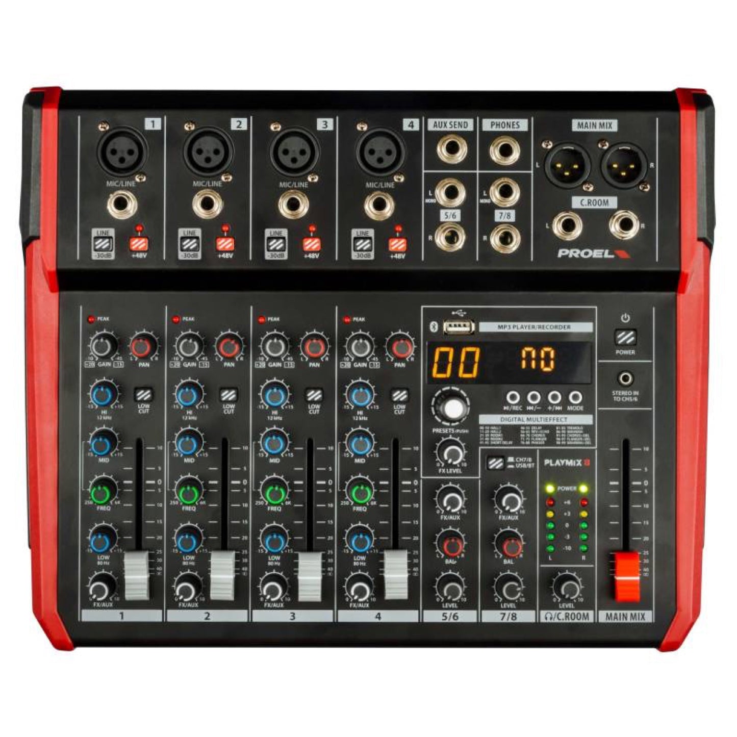 PROEL PLAYMIX 8 Kompaktmischpult