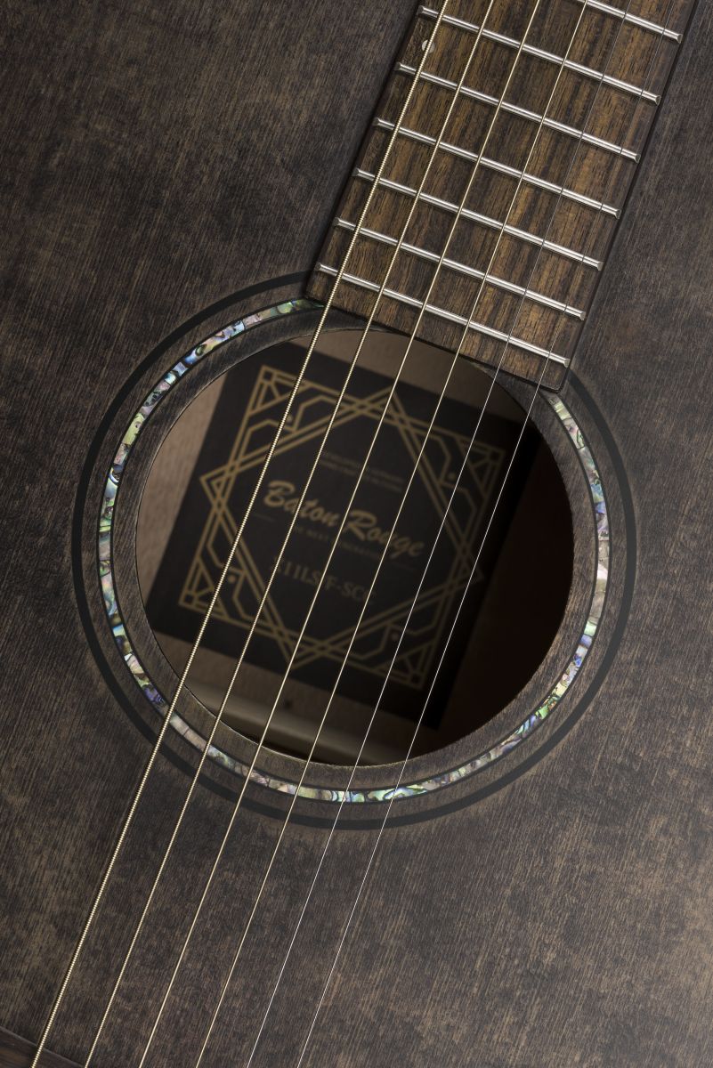 Baton Rouge X11LS/F-SCC Folk Western-Gitarre screwed charcoal