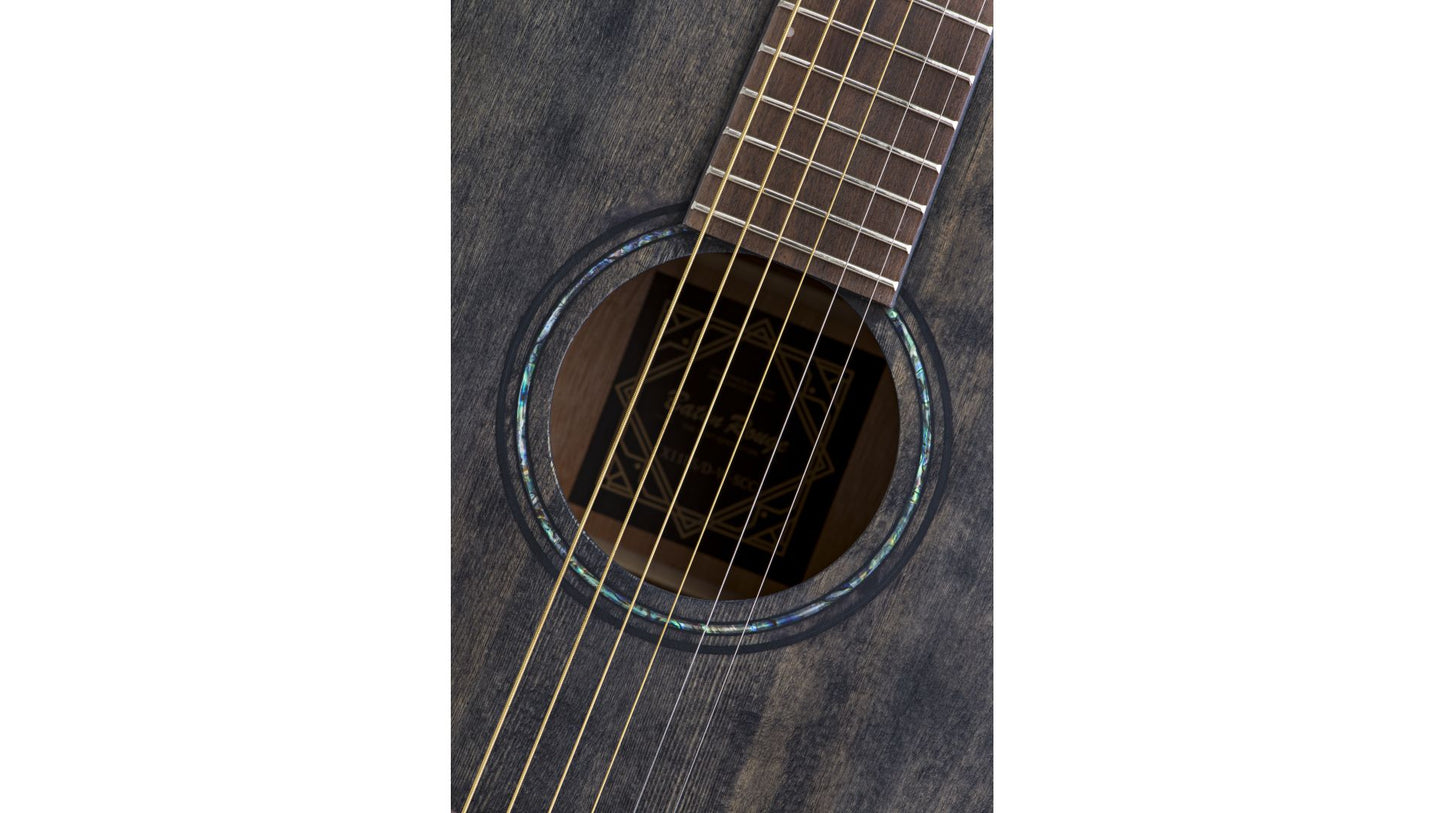 Baton Rouge X11LS/D-W-SCC Dreadnough Western-Gitarre screwed charcoal