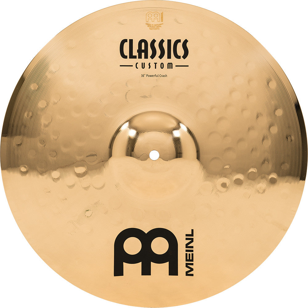MEINL Cymbals Classics Custom Powerful Crash - 16" Brilliant Finish