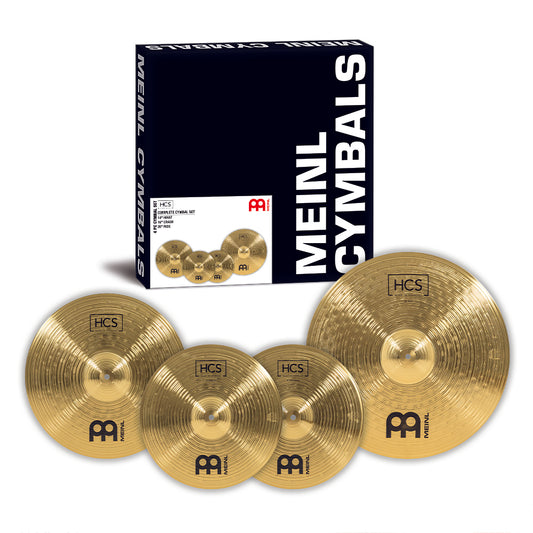 Meinl Cymbal-Set HCS - HCS141620
Beckenset - 14" Hihat, 16" Crash, 20" Ride