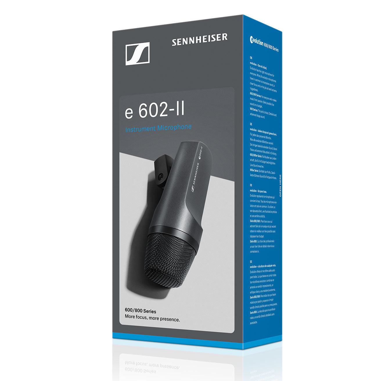 Sennheiser E 602 II Instrumentenmikrofon mit Nierencharakteristik