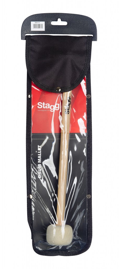 Schlegel Stagg SMD-F2 Einzelschlegel f. Marching/Orchester Trommel