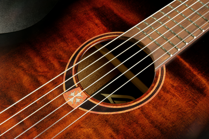 LAG Tramontane  70NABB Auditorium Nylon Black & Brown Konzertgitarre