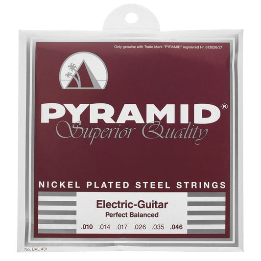 Pyramid Saiten E-Git. 010-046 Nickel-Plated Perfect balanced