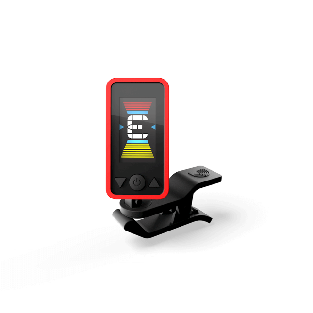 D'Addario Eclipse Headstock Tuner - Rot