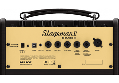 NUX AC-80 Stageman II Akustik-Amp