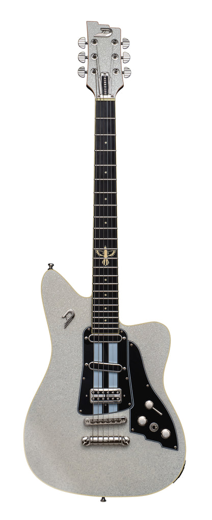 Duesenberg Alliance Series Dave Baksh White Sparkle, incl. Case