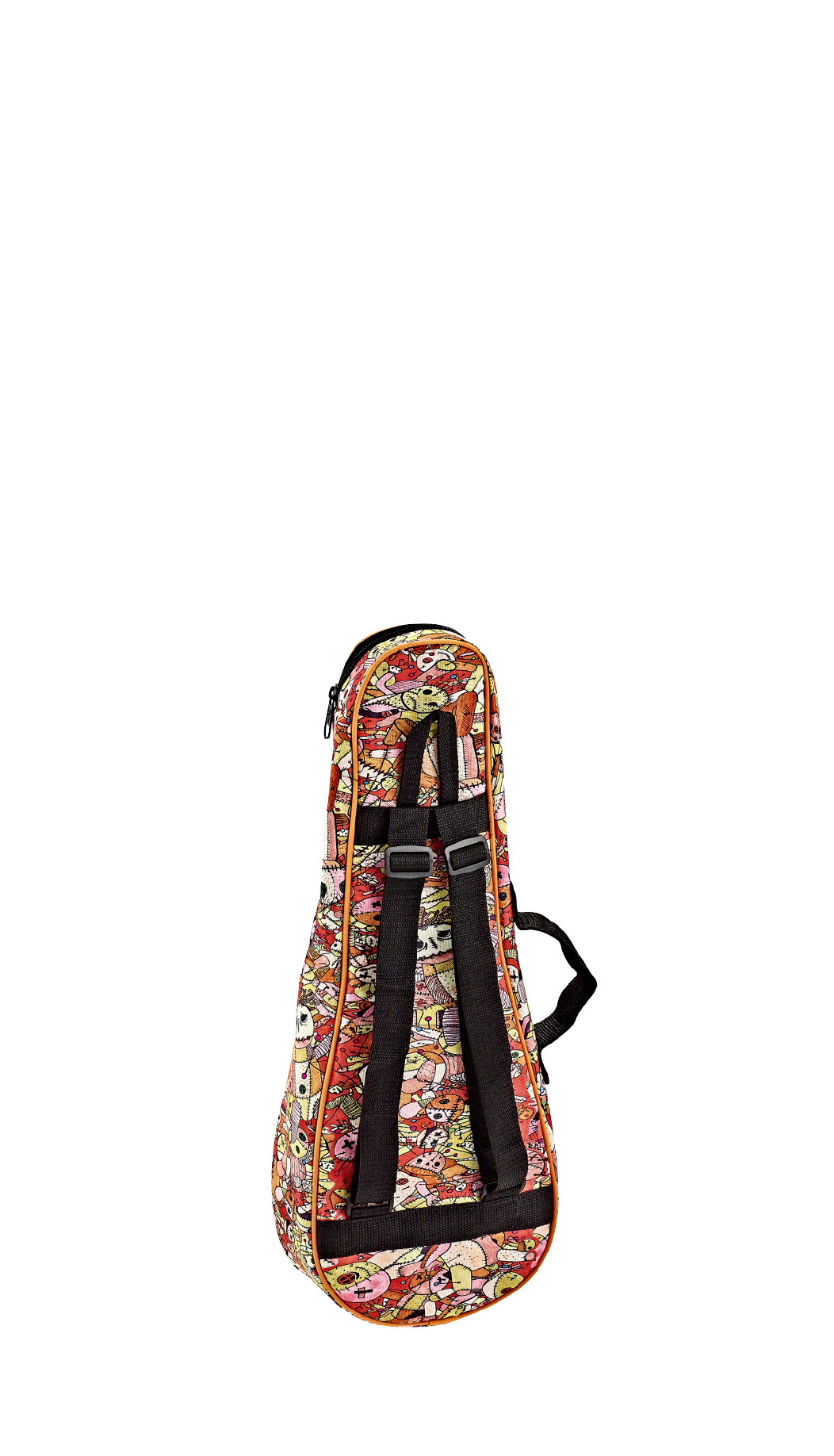 KEIKI Gigbag für Sopran Ukulelen mit Schultergurten - Voodoo Puppet
KUB-VP-SO