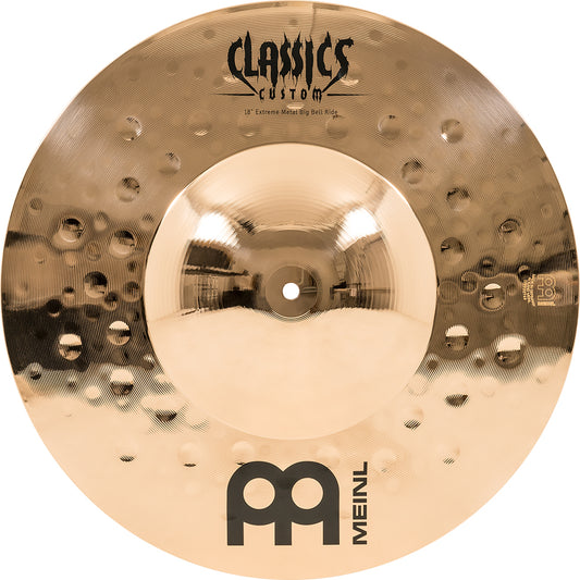 Meinl Cymbal 18" Classics Custom Extreme Metal Series Big Bell Ride -Brilliant
CC18EMBBR-B