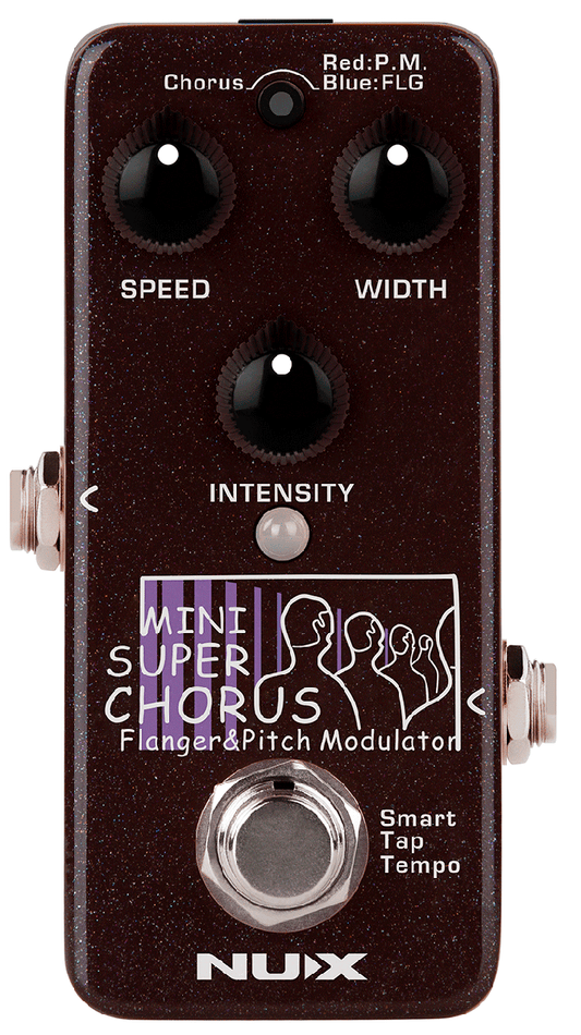 nuX MINI SUPER CHORUS Flanger & Pitch Modulation