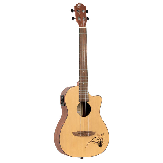 Ortega Ukulele Bariton RU5CE-BA Bonfire