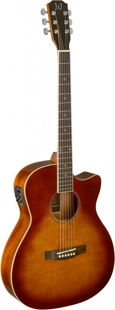 James Neligan BES-ACE DCB Dark Cherryburs Auditorium-Gitarre