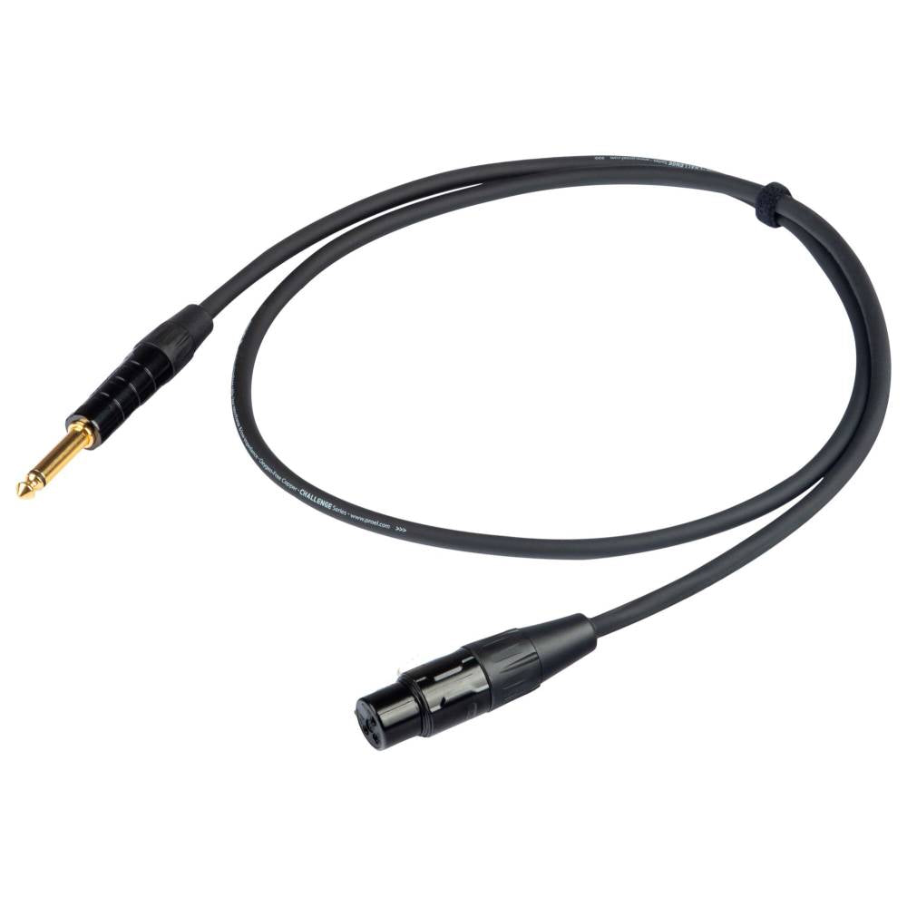 Mikrofonkabel XLR(F)/Kl    5m Proel CHL200LU5